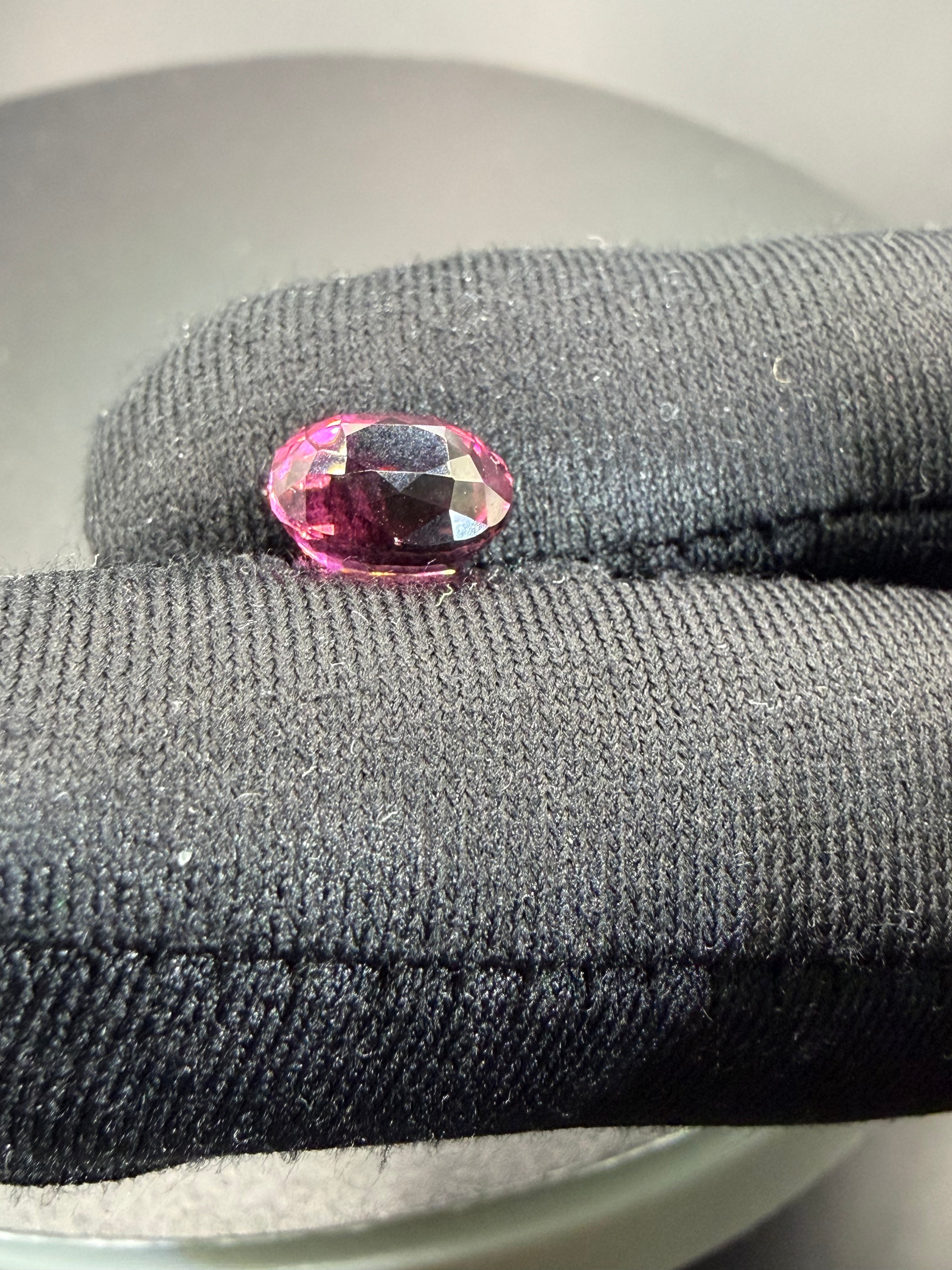 Vivid Pink Tourmaline  3.18 ct