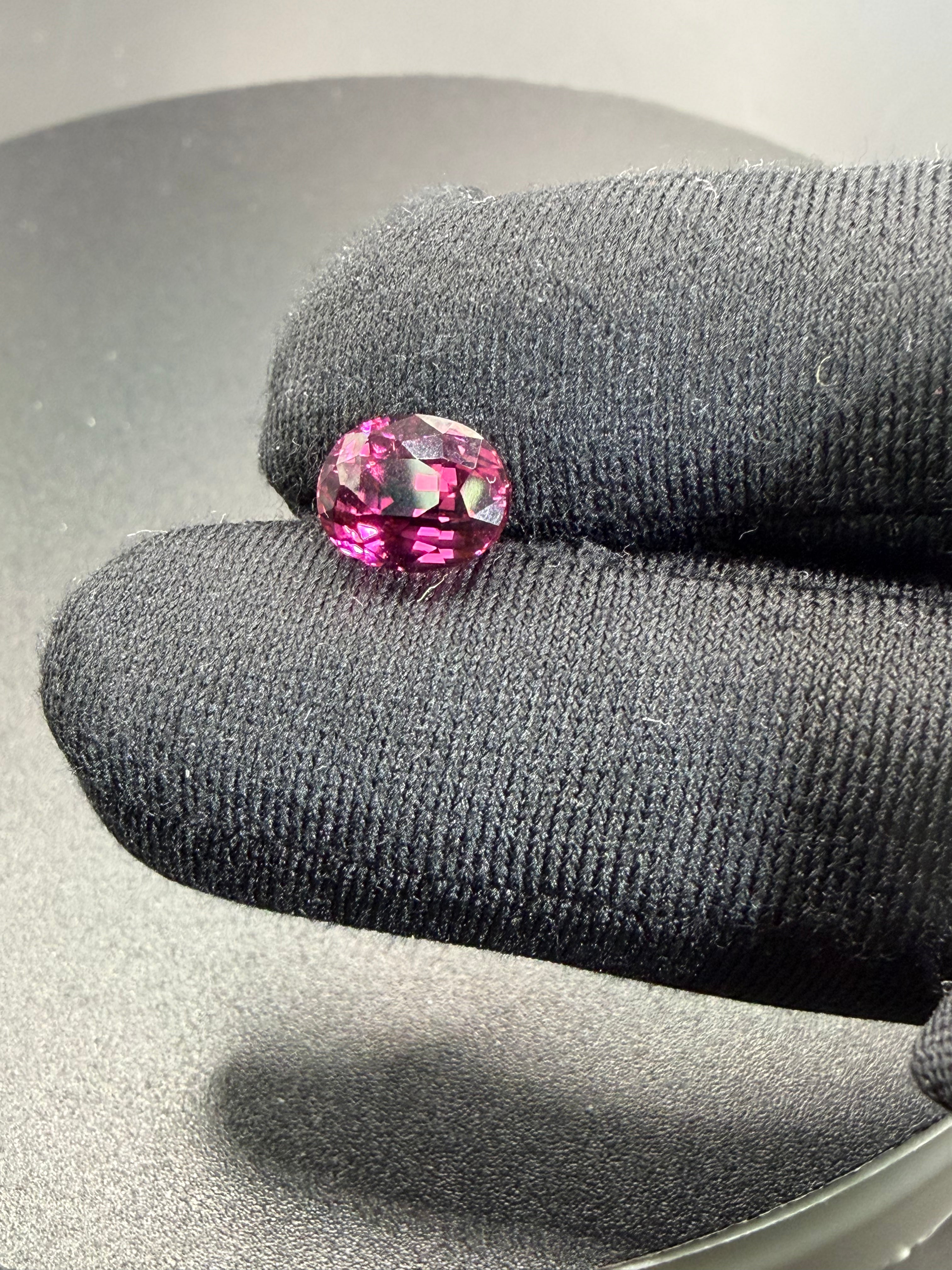 Vivid Pink Tourmaline  3.18 ct