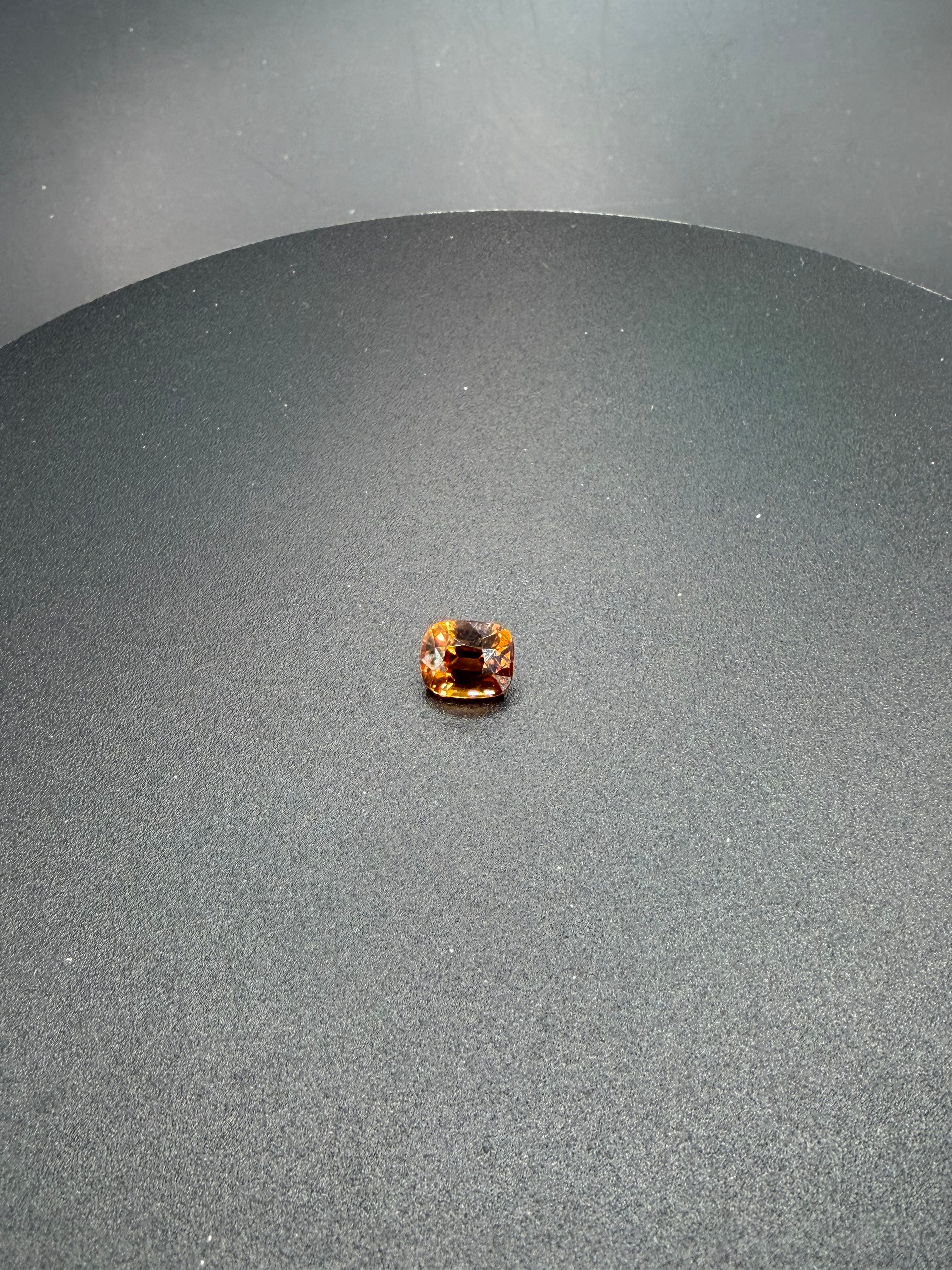 Vivid Orange Spessartite Garnet  3.02 ct