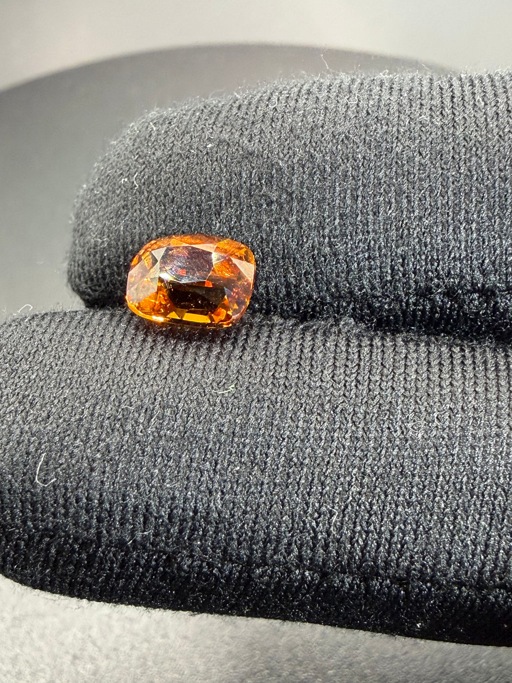 Vivid Orange Spessartite Garnet  3.02 ct