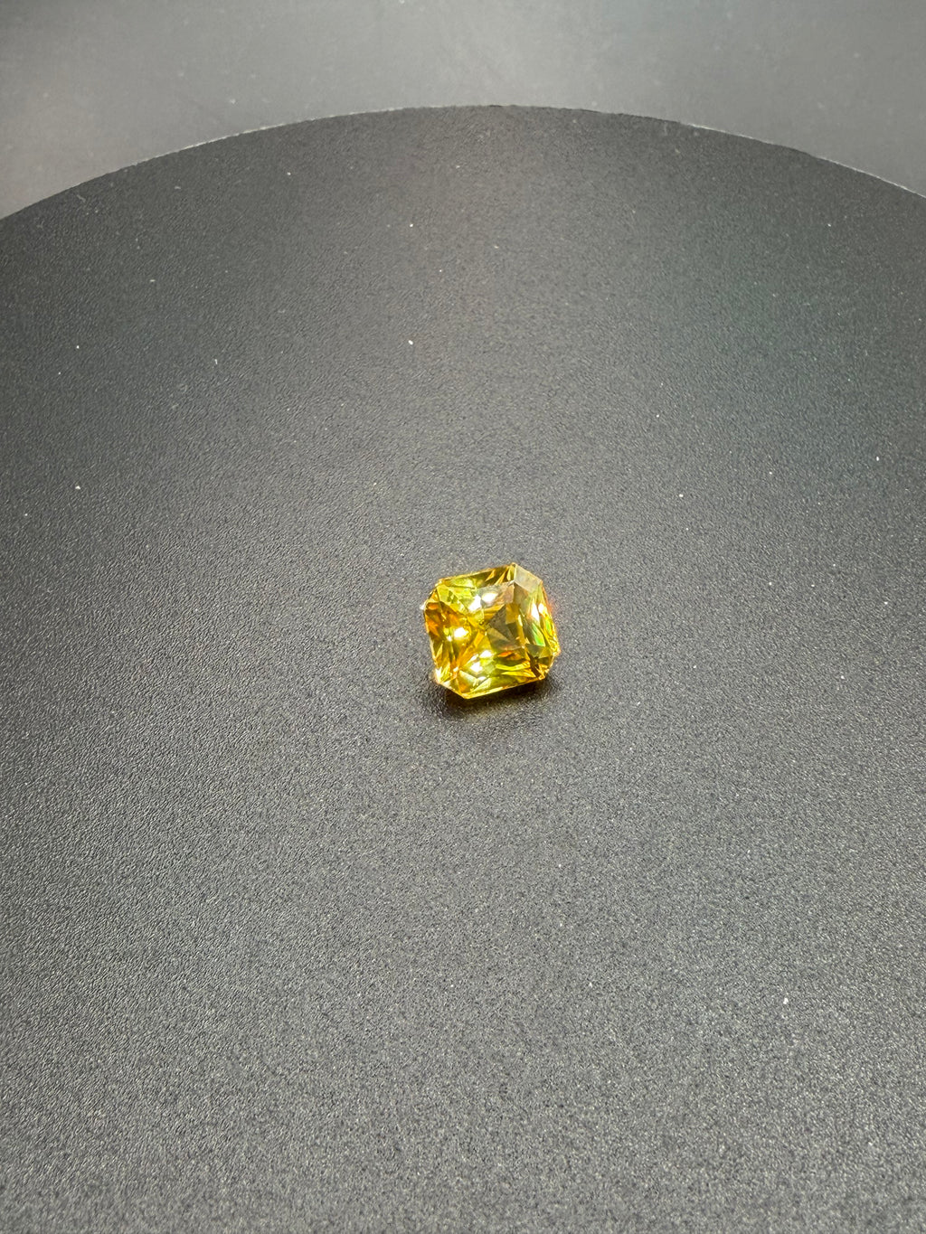 Vivid Yellow Zircon 7.23 ct