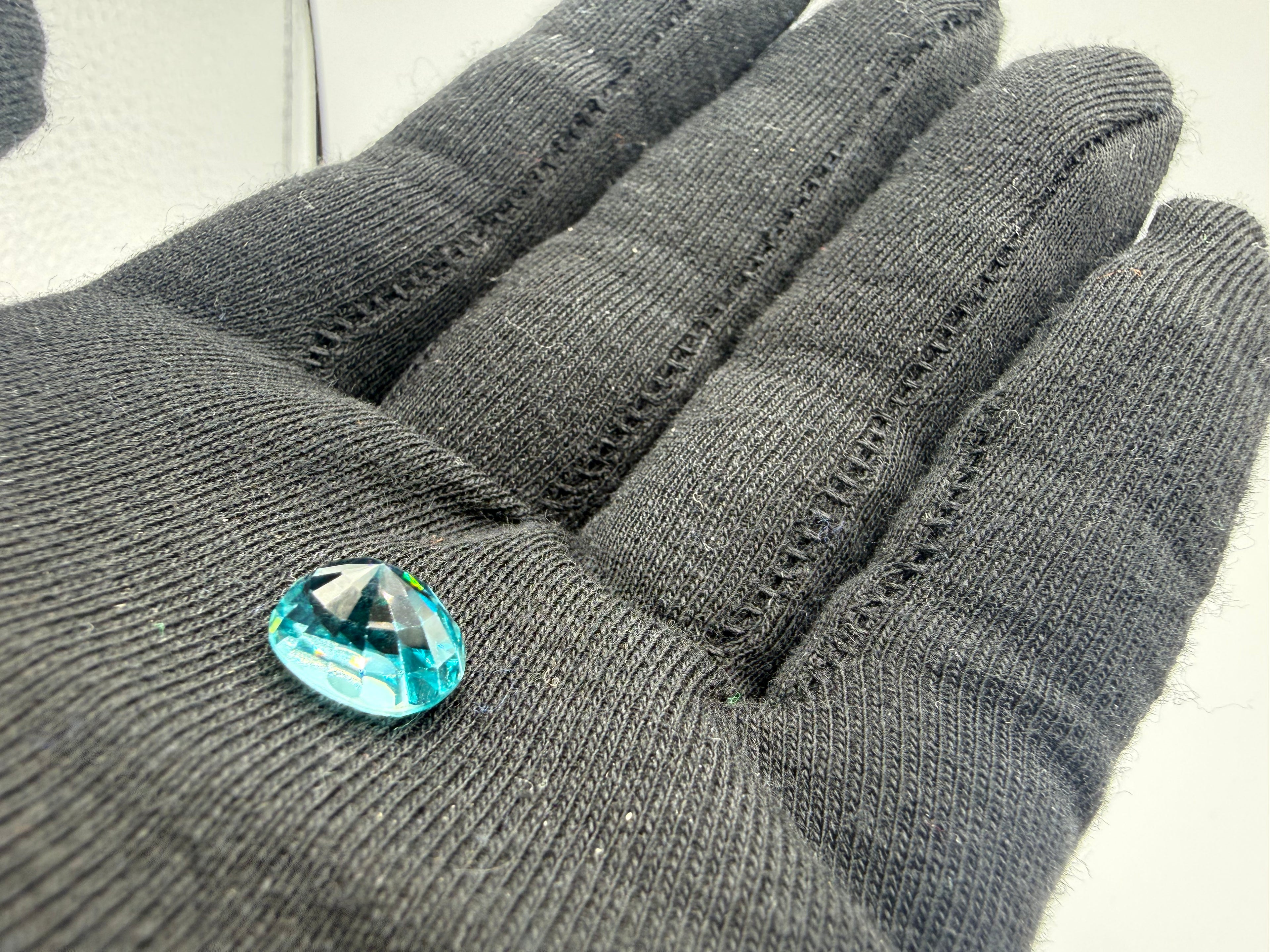 Blue Zircon 7.11 ct