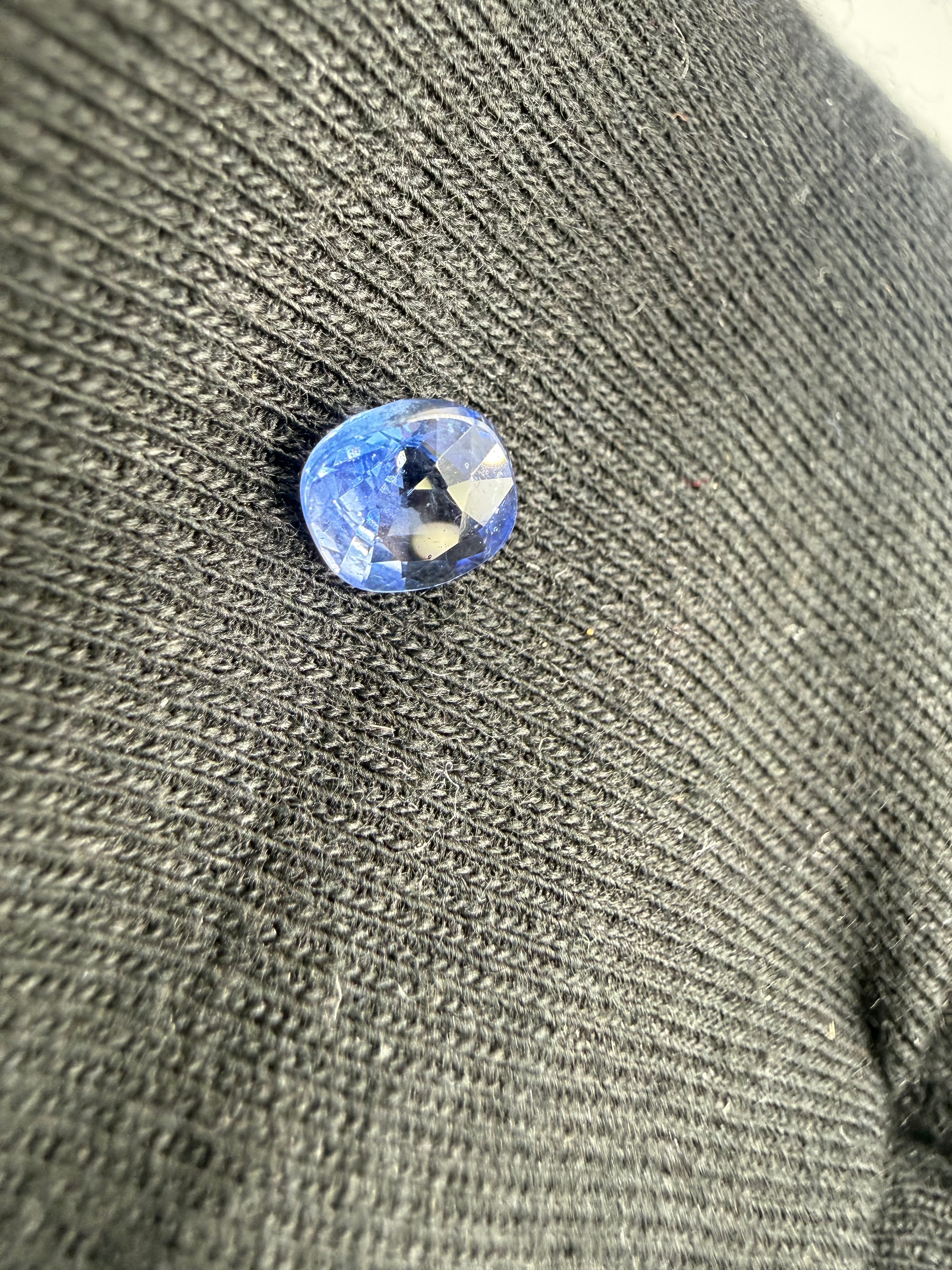 Cornflower Blue Sapphire 1.43 ct