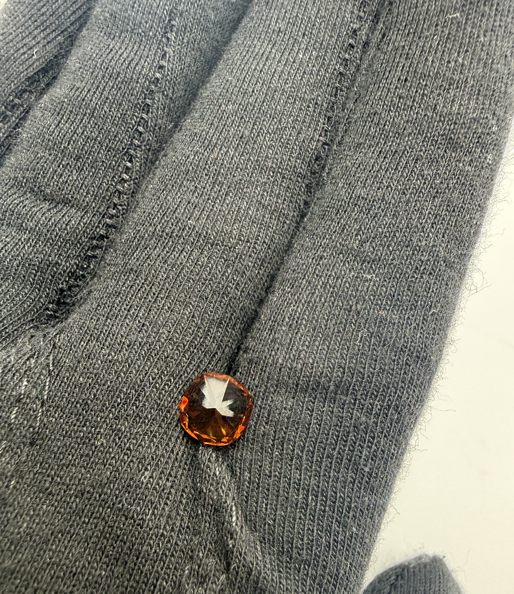 Brown-Orange Zircon  2.49 ct