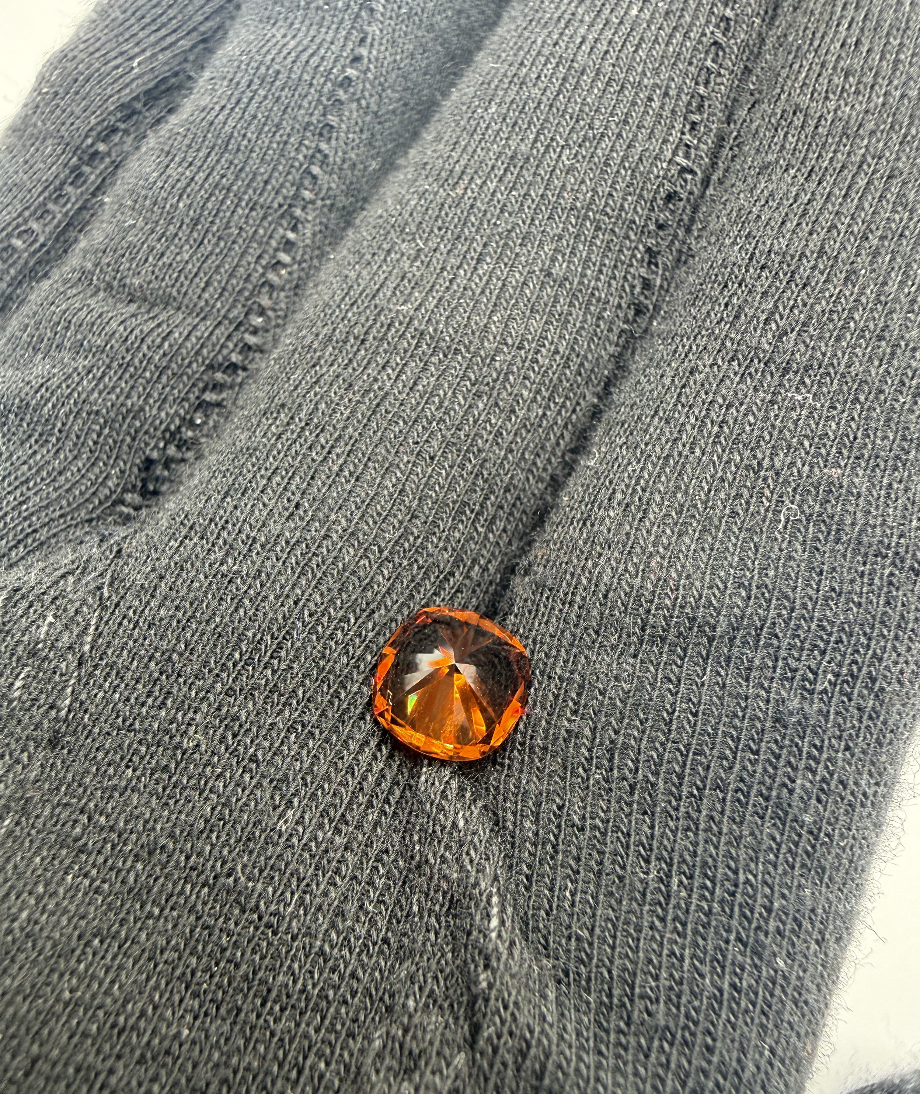 Brown-Orange Zircon  2.49 ct