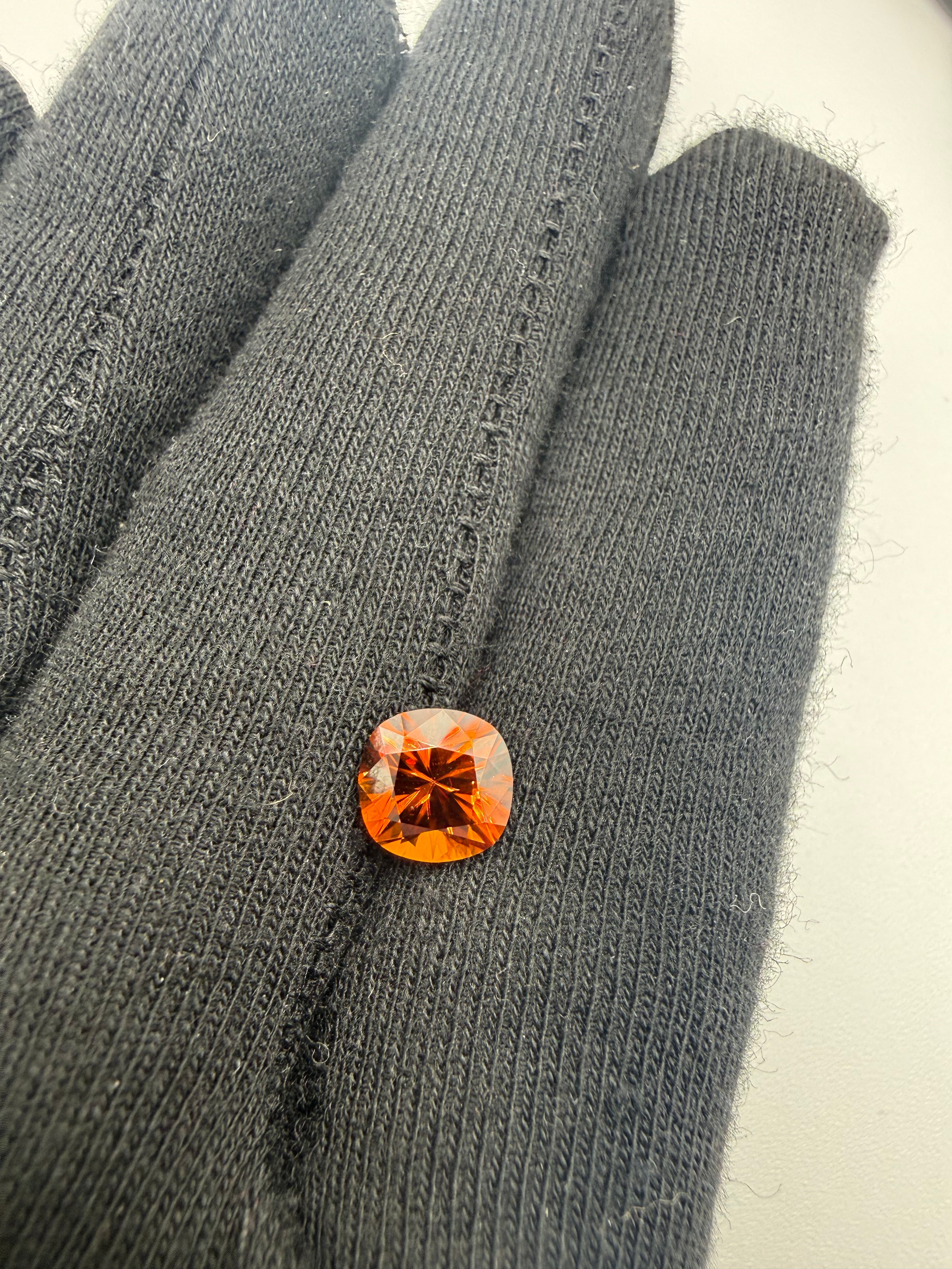Orange Zircon  2.72 ct