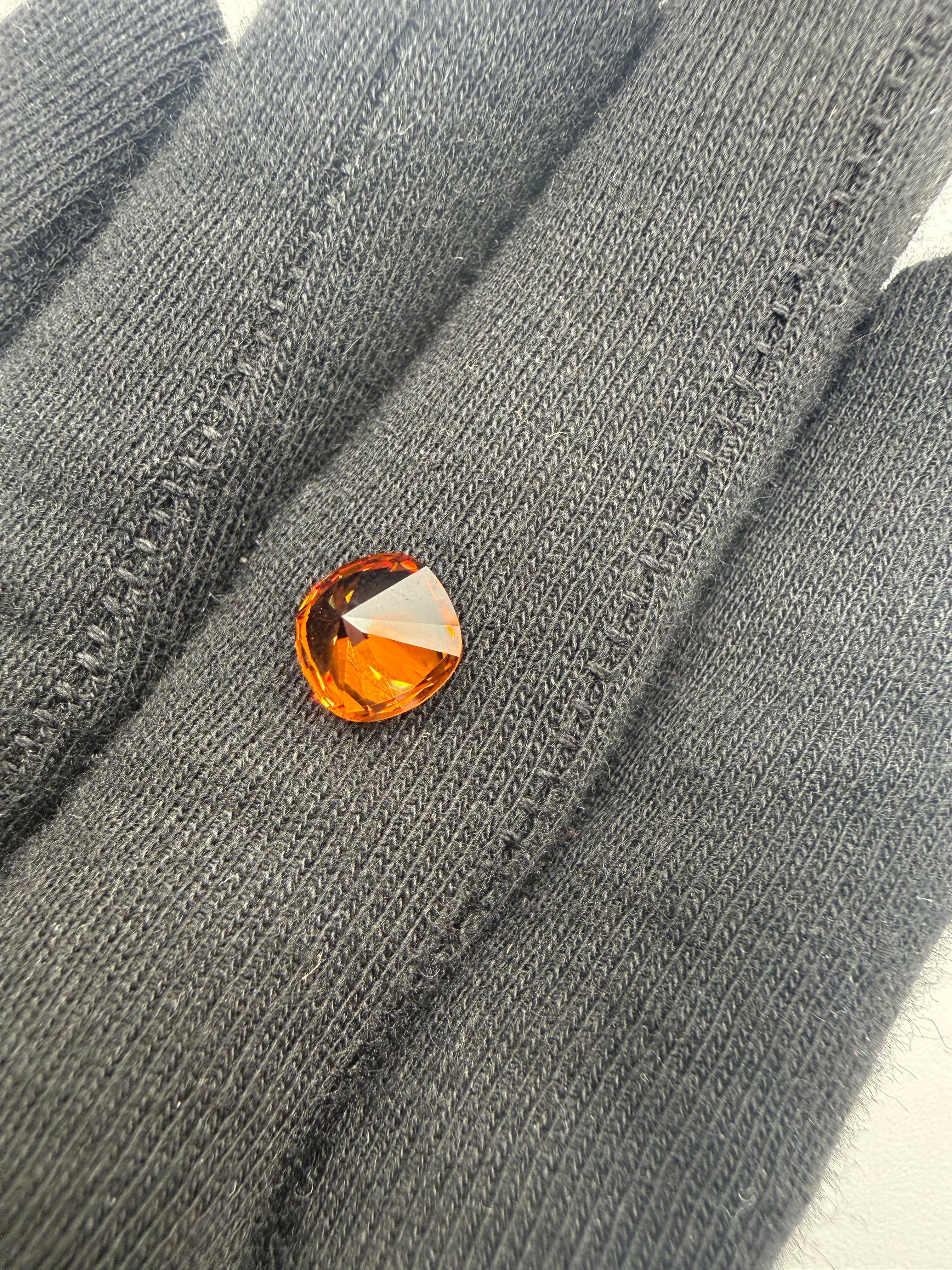 Orange Zircon  2.72 ct