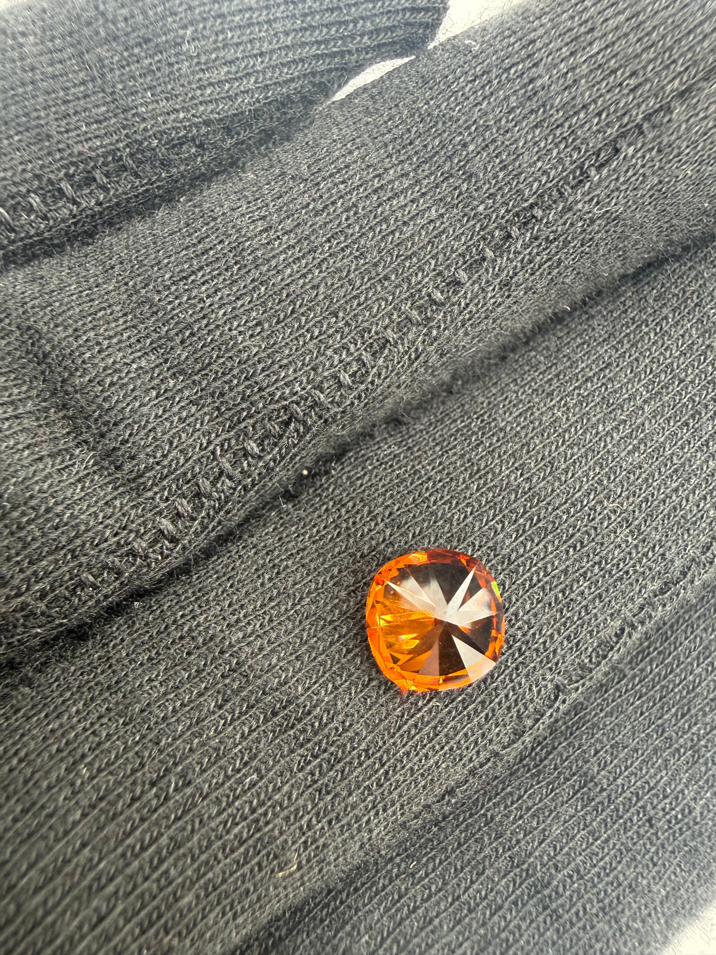 Orange Zircon  2.72 ct