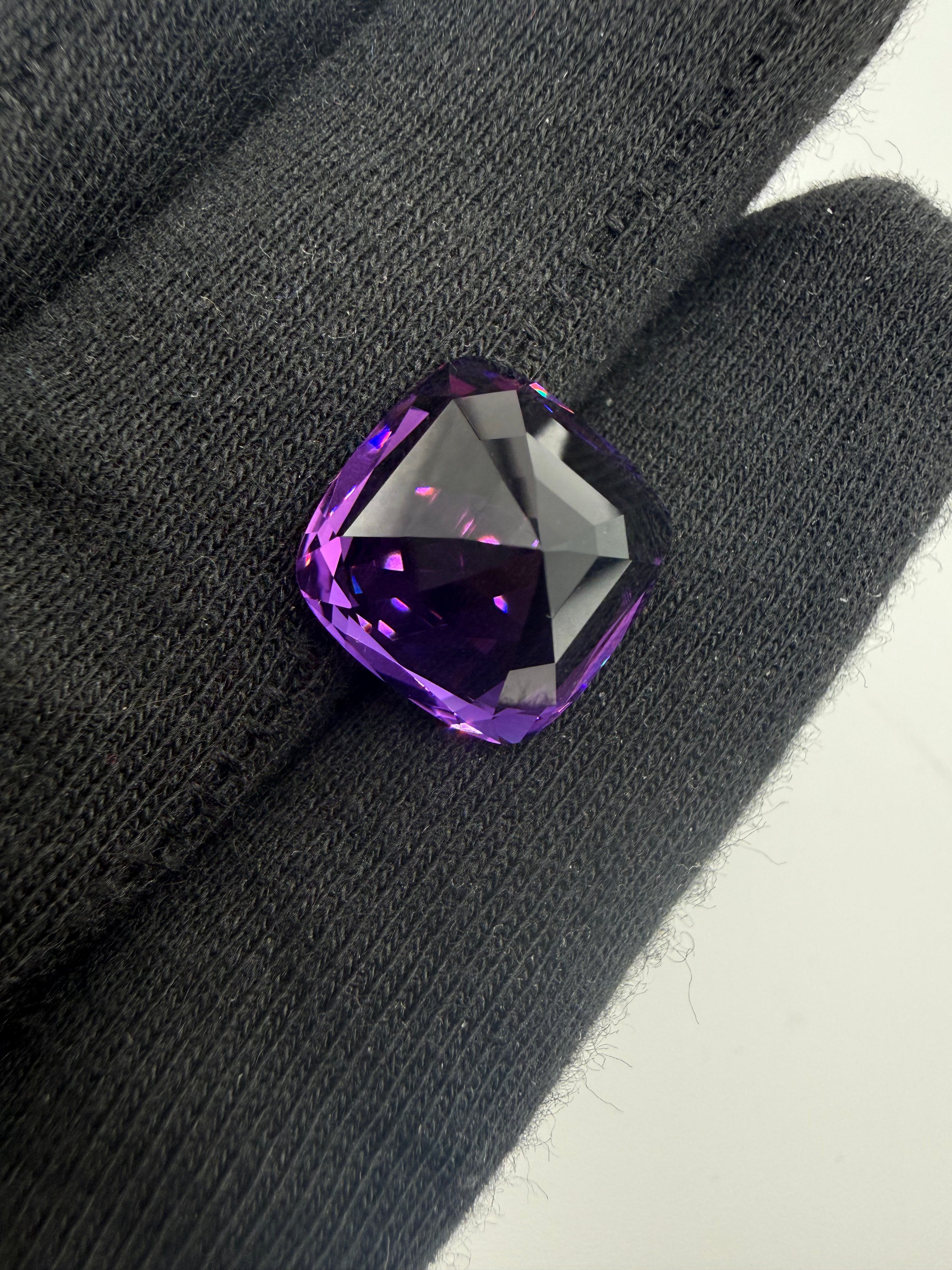 Purple Amethyst  11.58 ct
