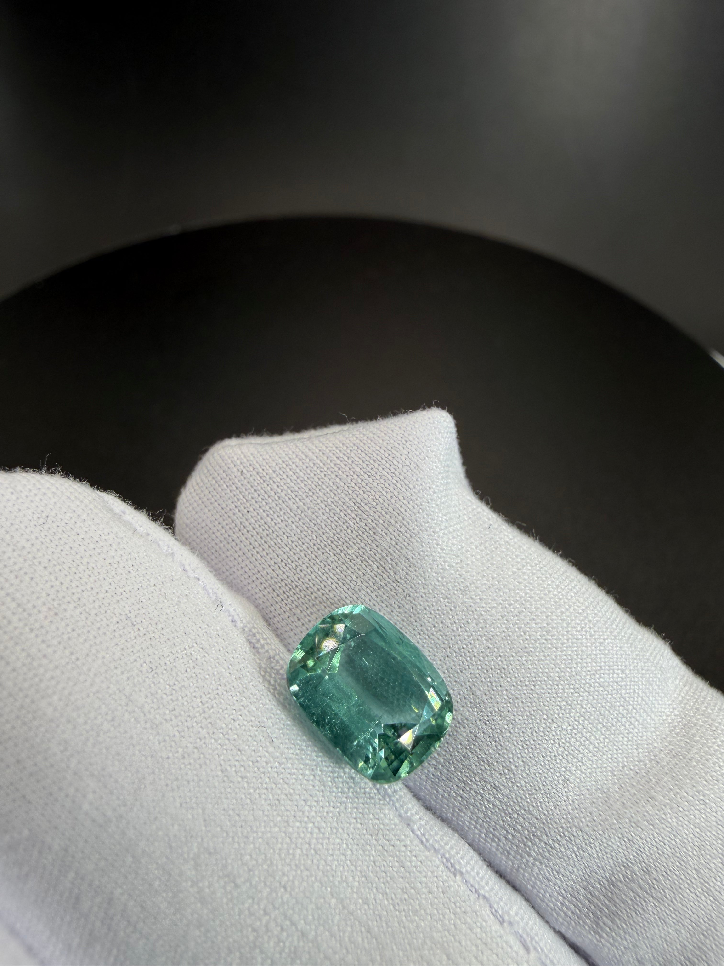 Mint Green Tourmaline 2.79 ct