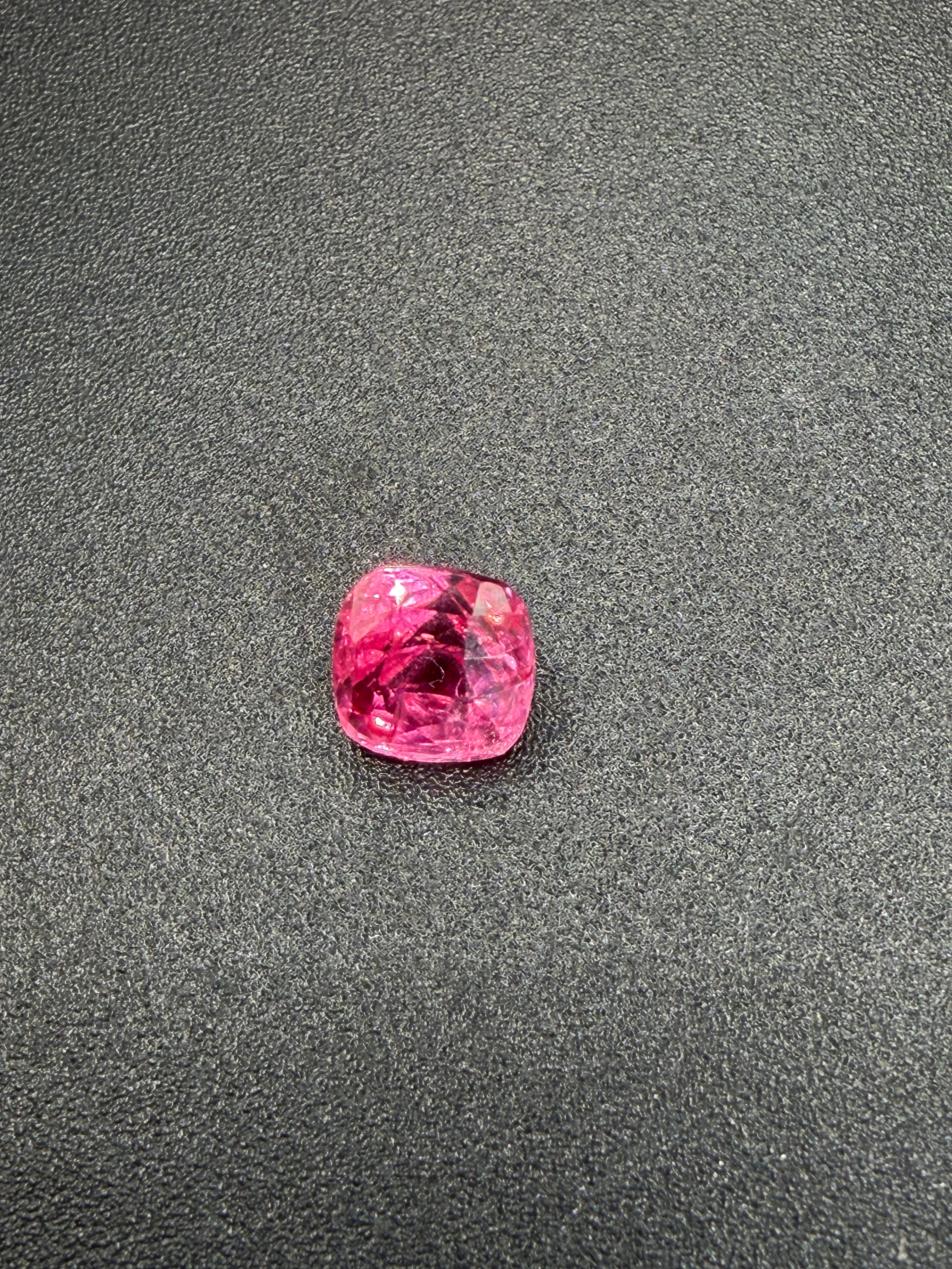 Vivid Orangish Pink Spinel  2.15 ct