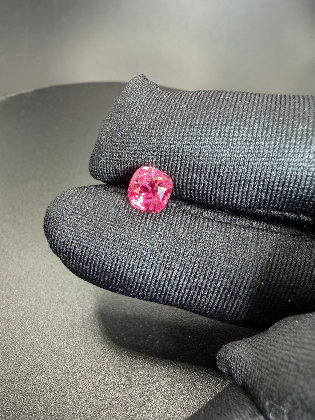 Vivid Orangish Pink Spinel  2.15 ct