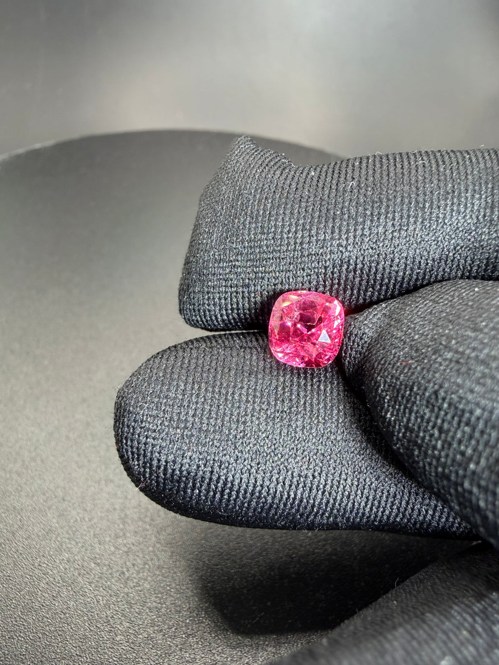 Vivid Orangish Pink Spinel  2.15 ct