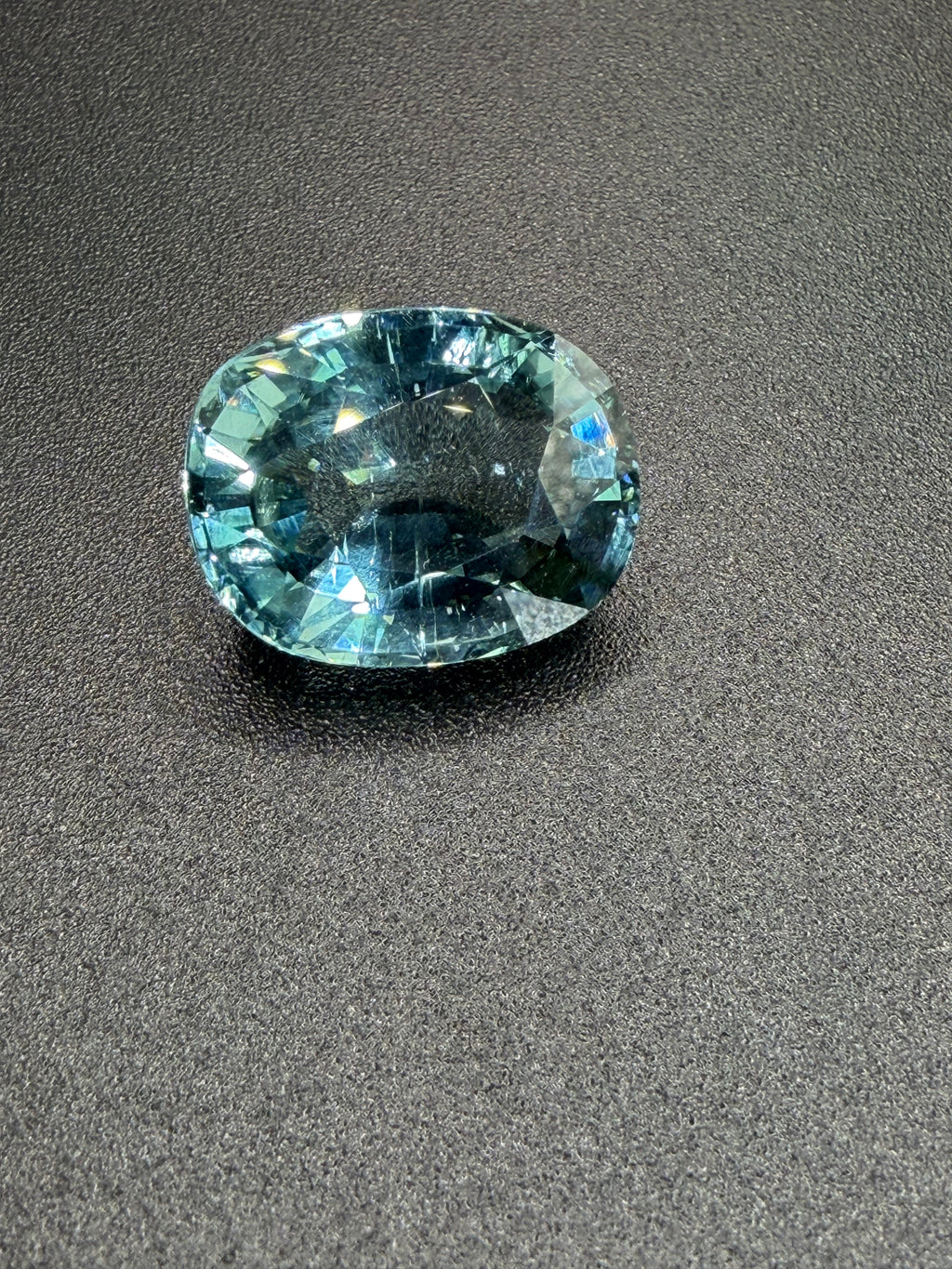 Blue-Green Tourmaline  12.69 ct