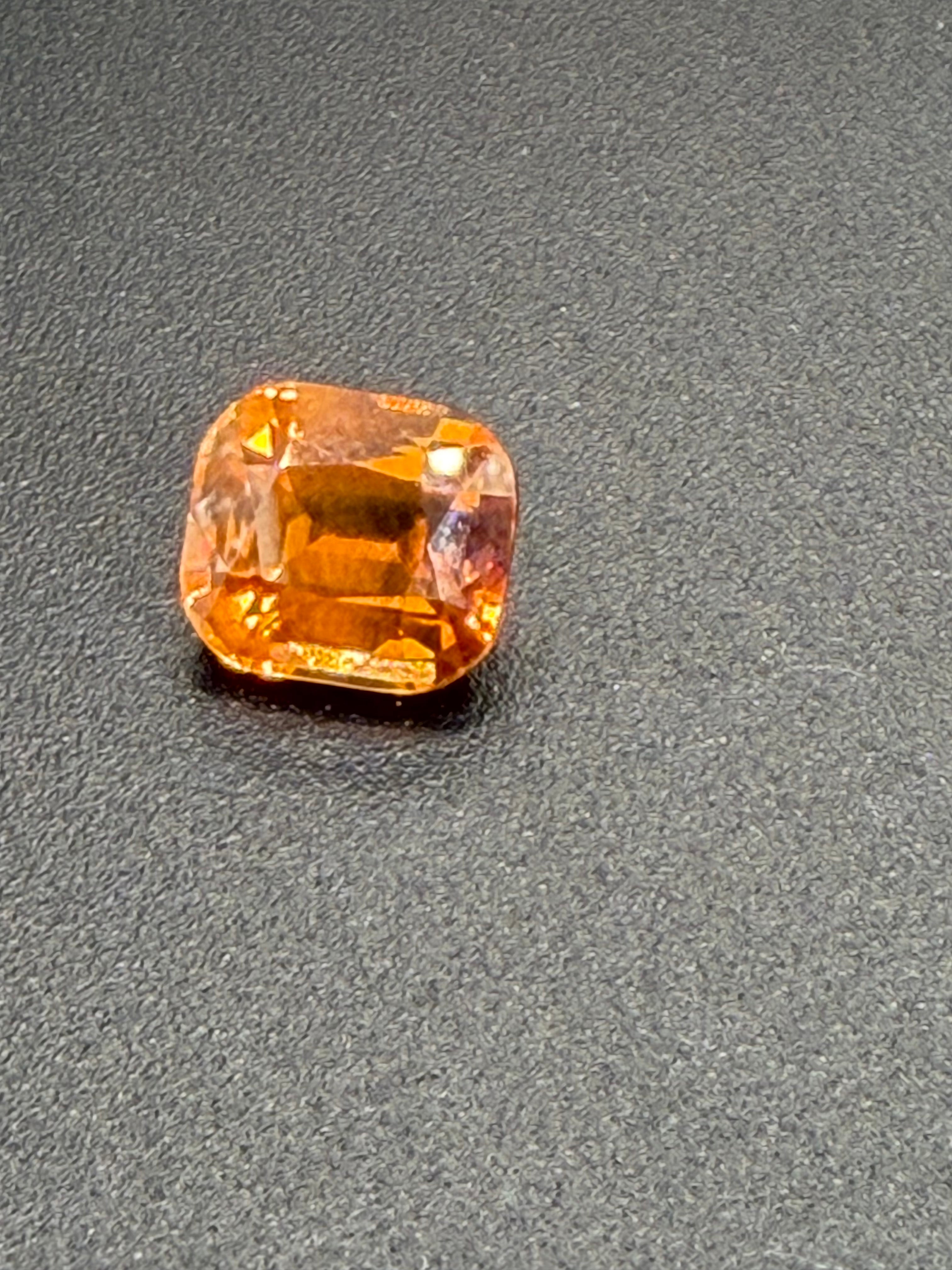Mandarin Spessartite Garnet  5.62 ct