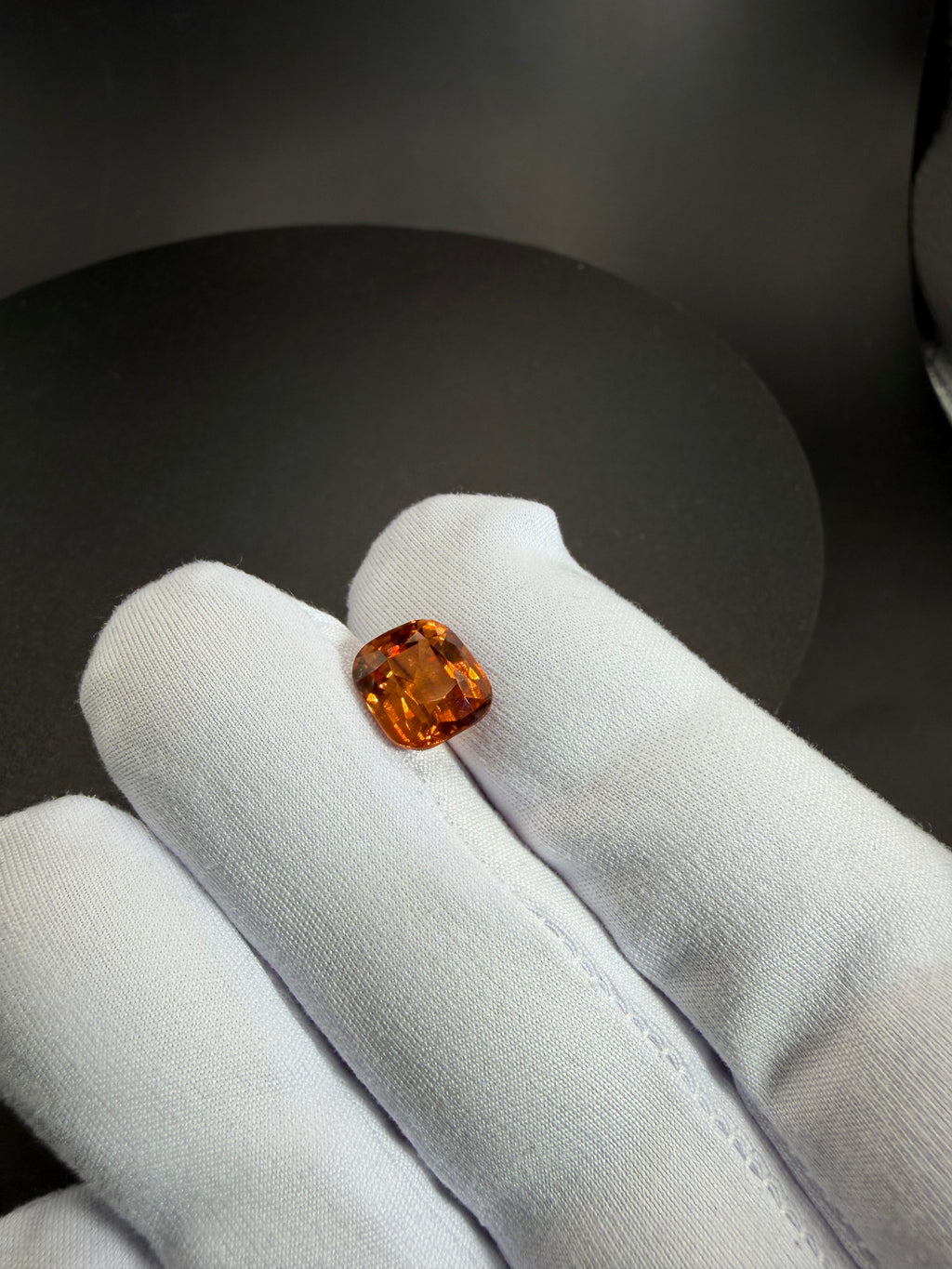 Mandarin Spessartite Garnet  5.62 ct
