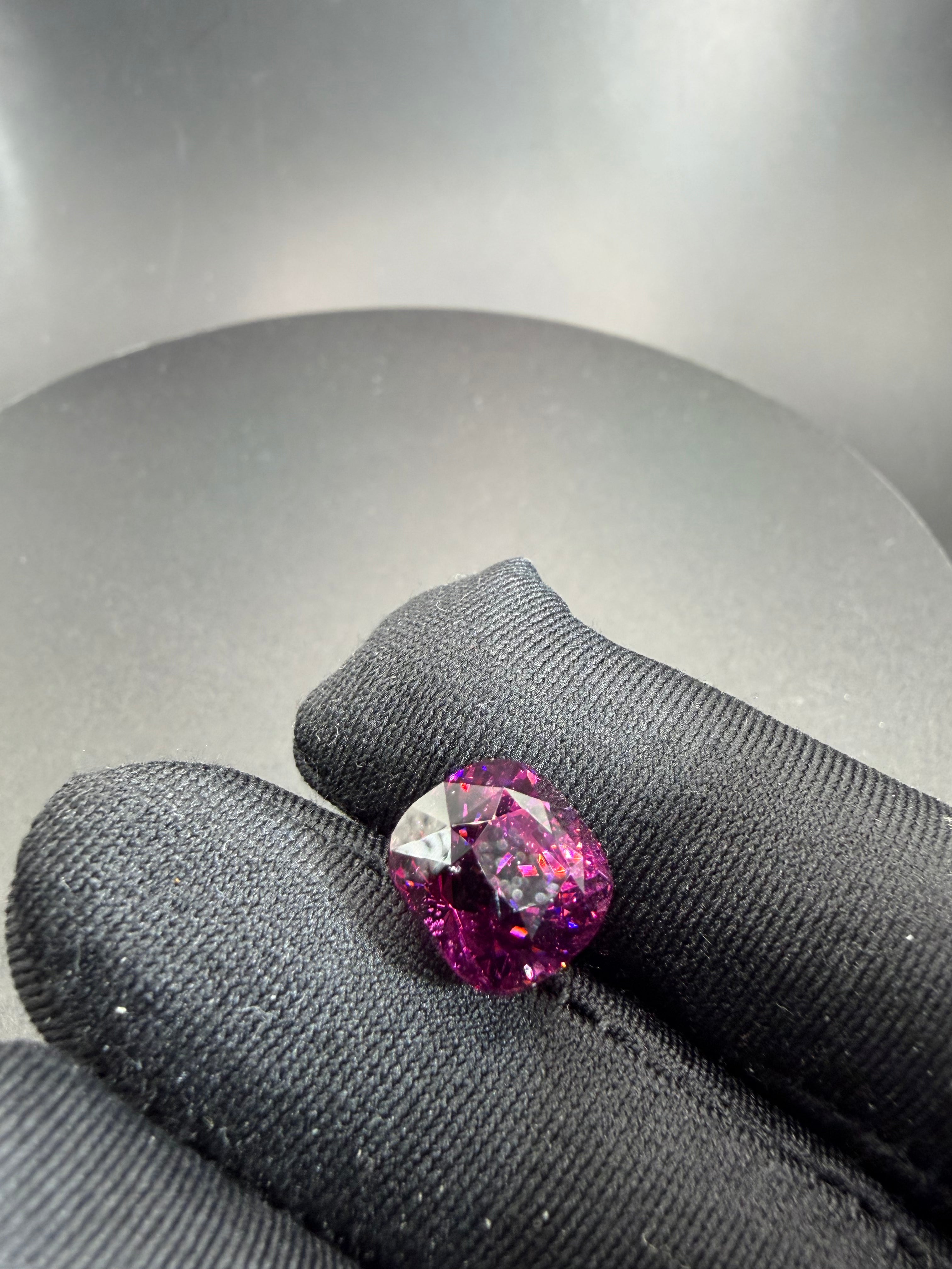 Vivid Purple Rhodolite Garnet  10.09 ct