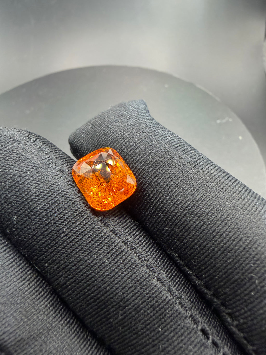 Vivid Orange Spessartite Garnet  8.76 ct