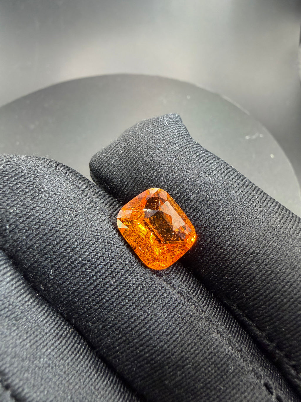 Vivid Orange Spessartite Garnet  8.76 ct