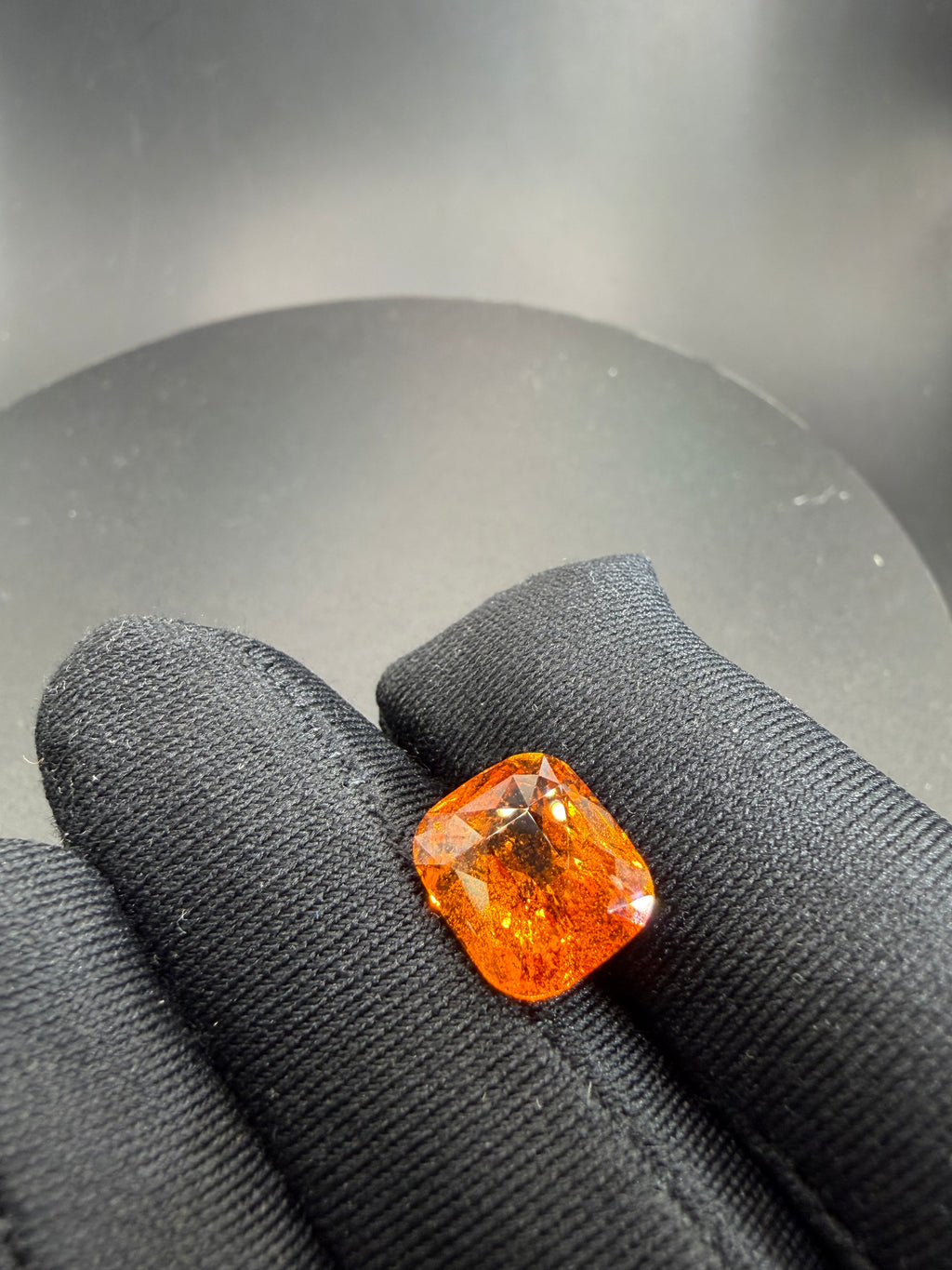 Vivid Orange Spessartite Garnet  8.76 ct