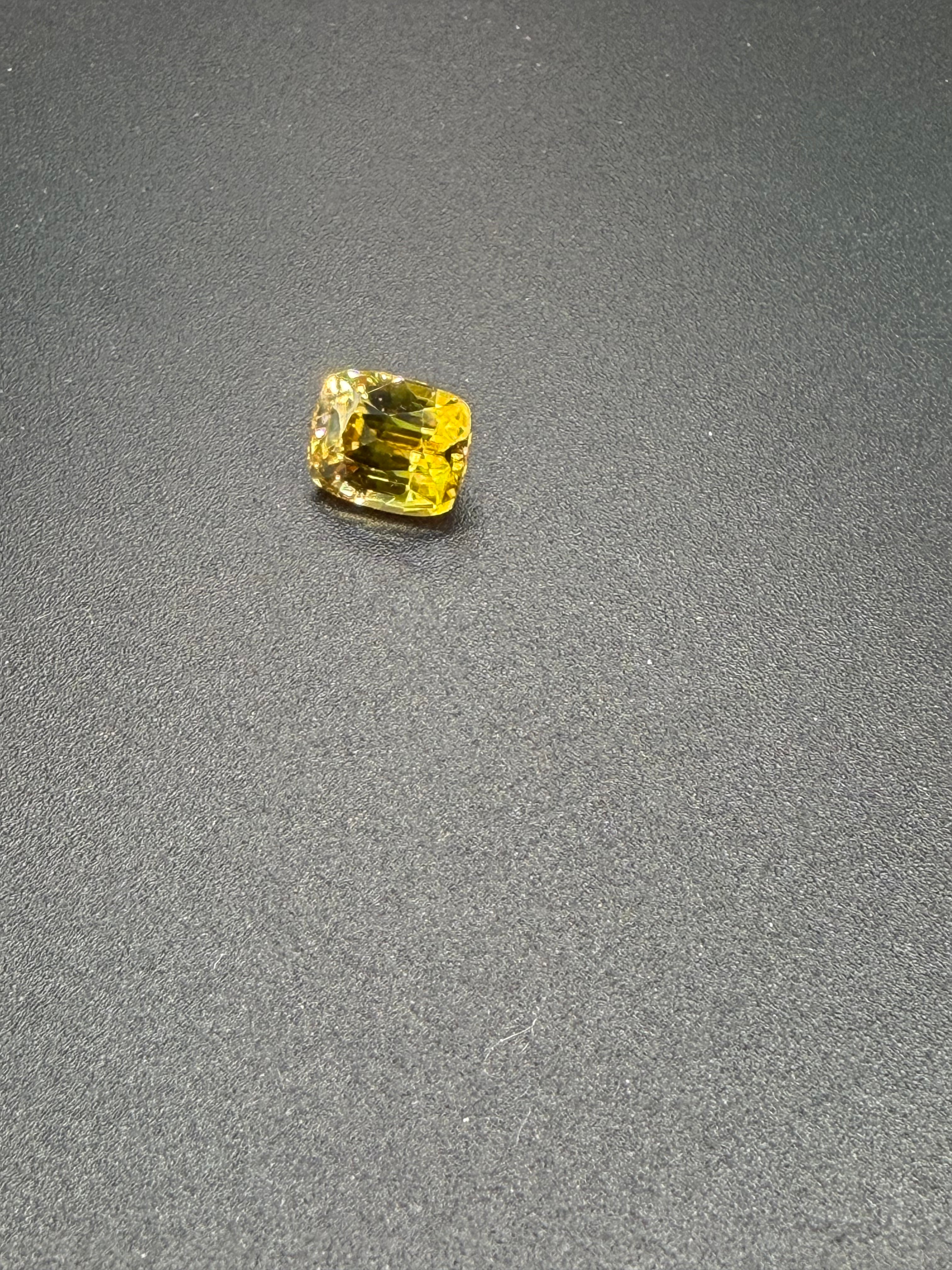 Yellow Zircon 5.29 ct
