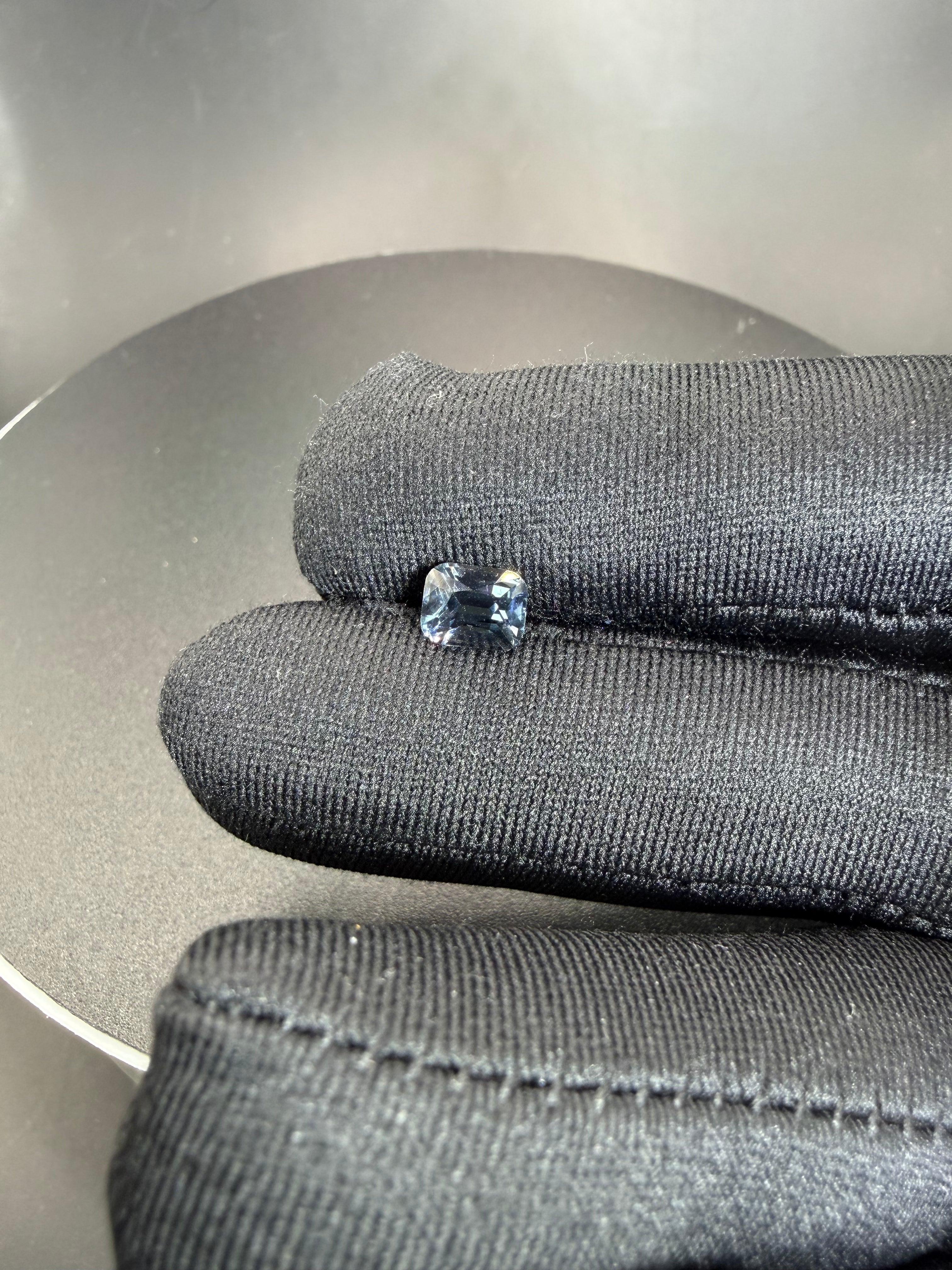 Vivid Violetish Blue Spinel  1.59 ct