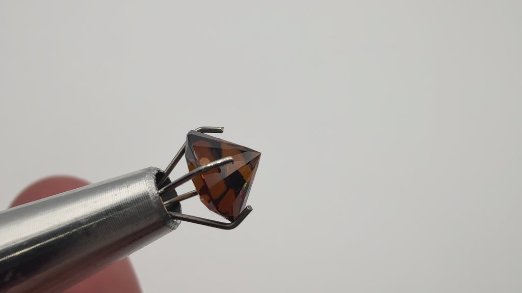 Brown-Orange Zircon  2.49 ct