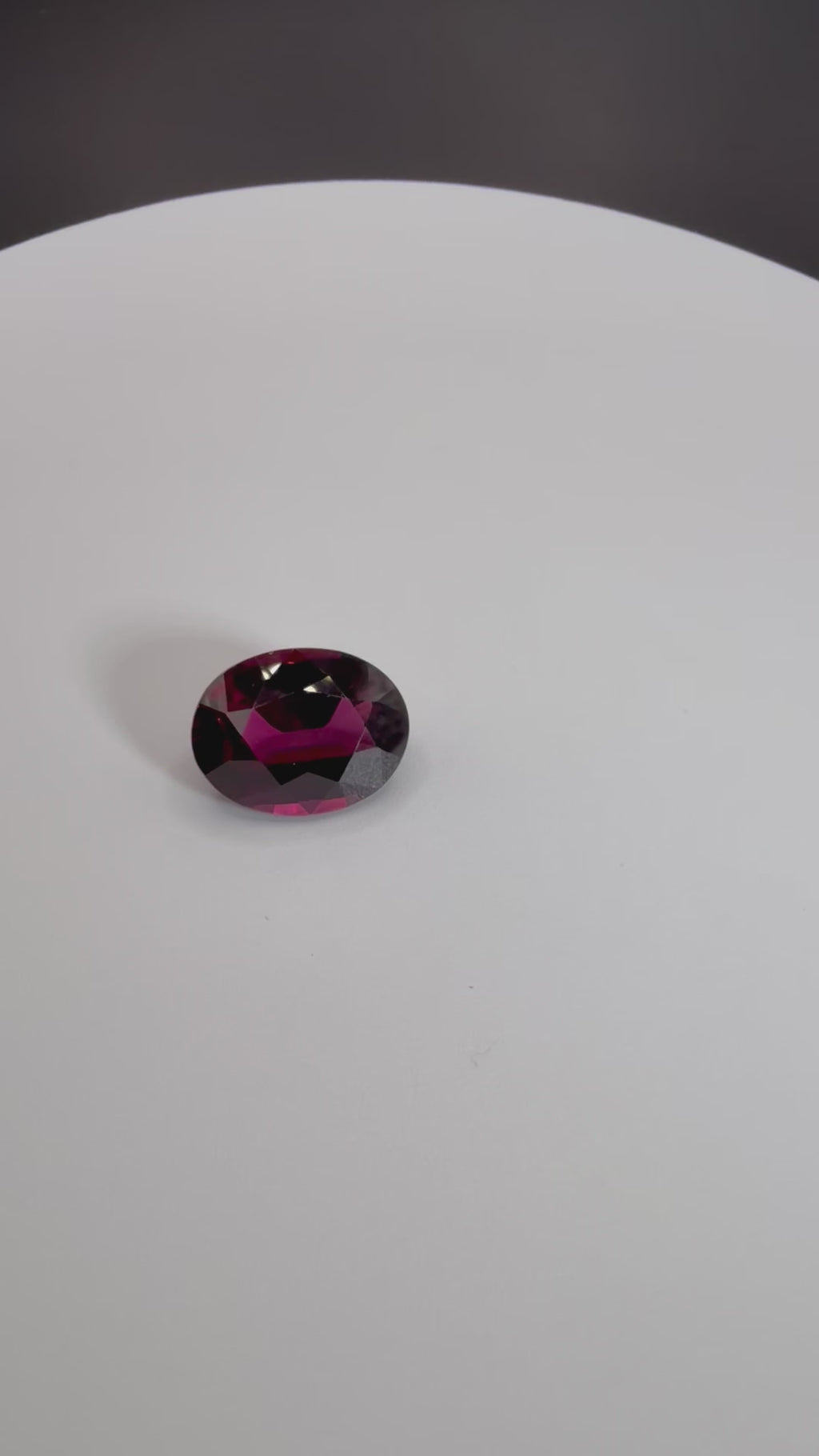 Vivid Purplish Red Rhodolite Garnet  11.99 ct