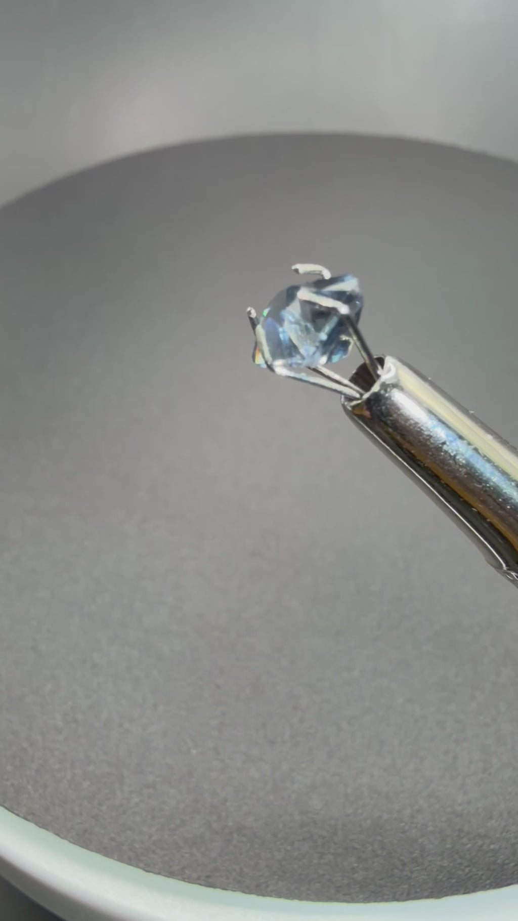 Vivid Violetish Blue Spinel  1.59 ct