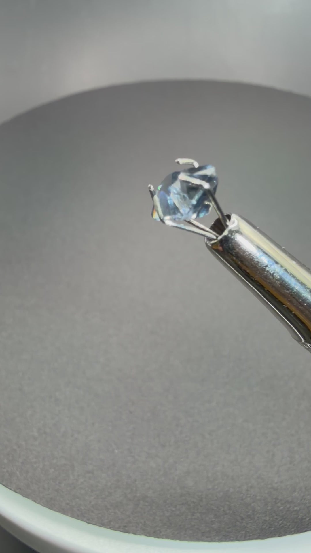 Vivid Violetish Blue Spinel  1.59 ct
