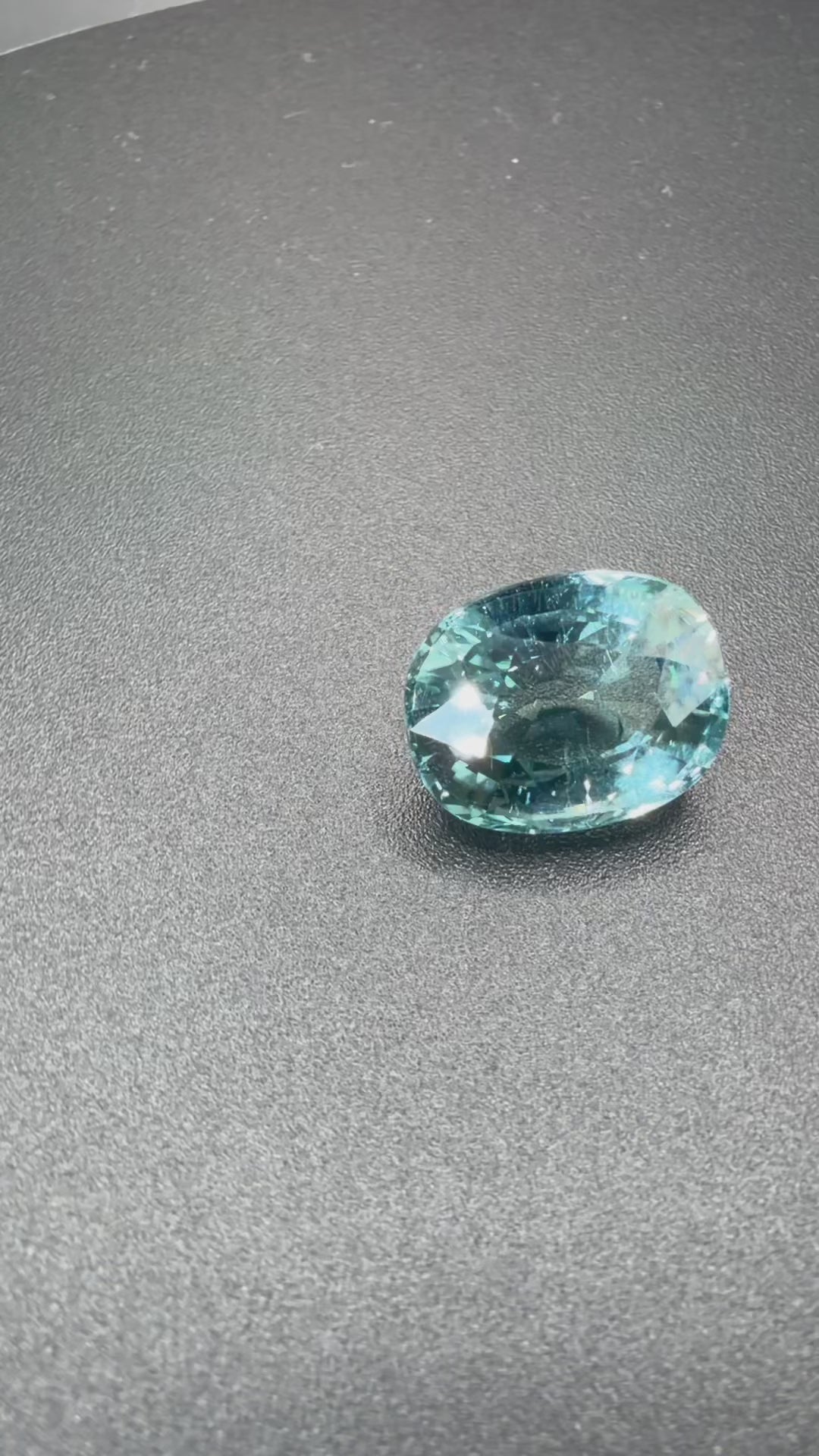 Blue-Green Tourmaline  12.69 ct