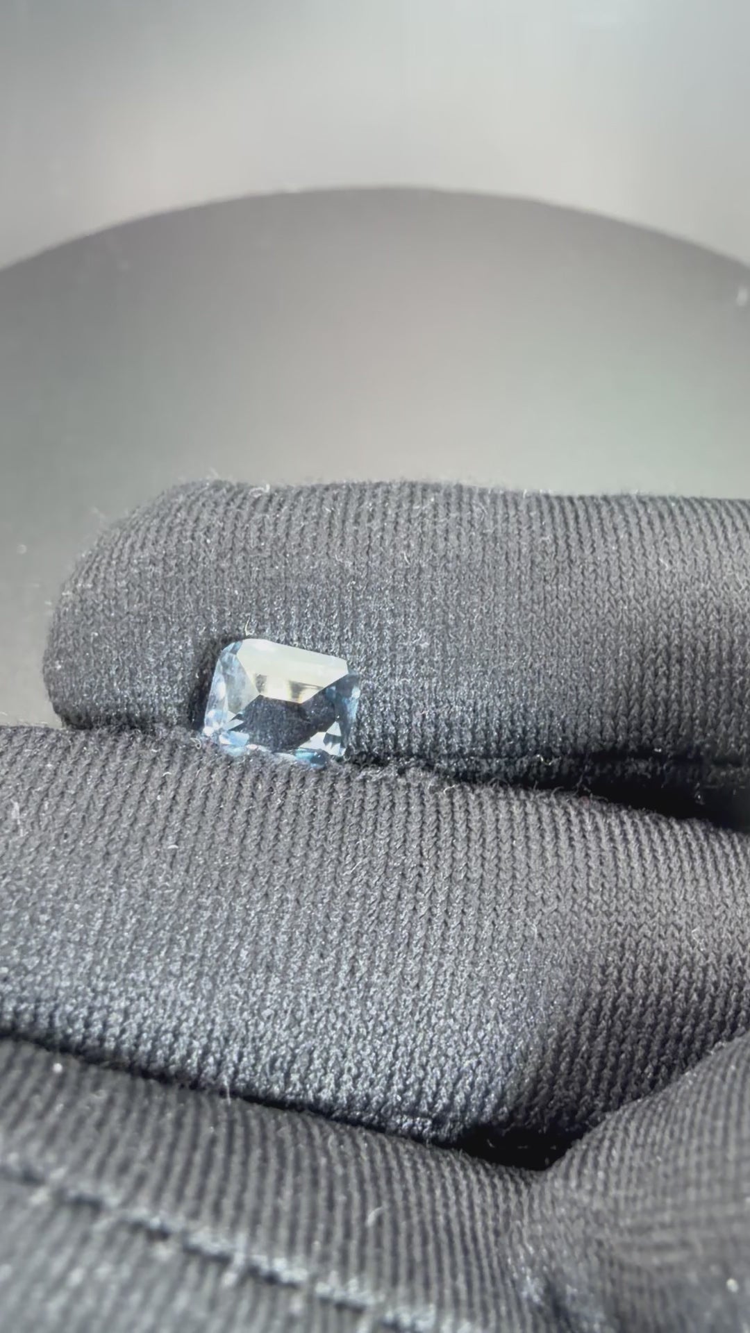 Vivid Violetish Blue Spinel  1.59 ct