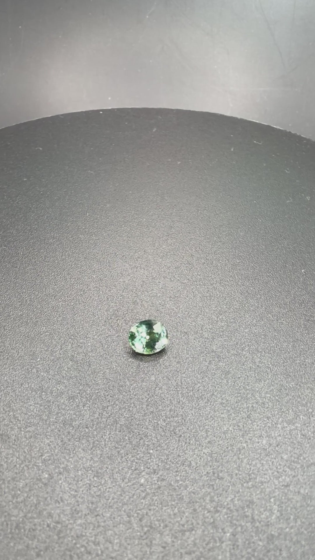 Vivid Bluish Green Sapphire  1.66 ct